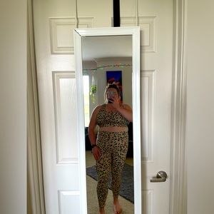 Fabletics Matching Leopard Print Set